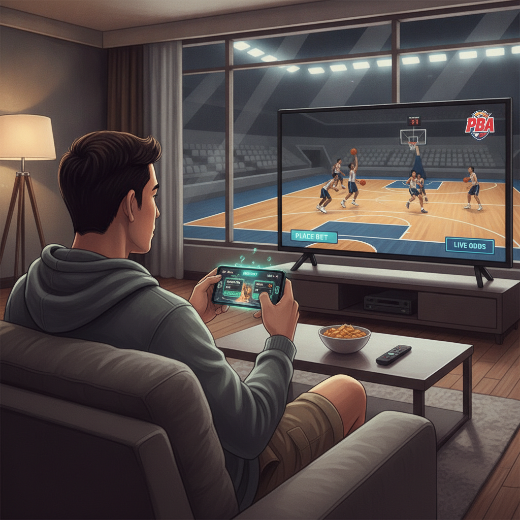 Illustration: How to Bet on PBA and NBA at RK Cosmos: Sports Betting Basics